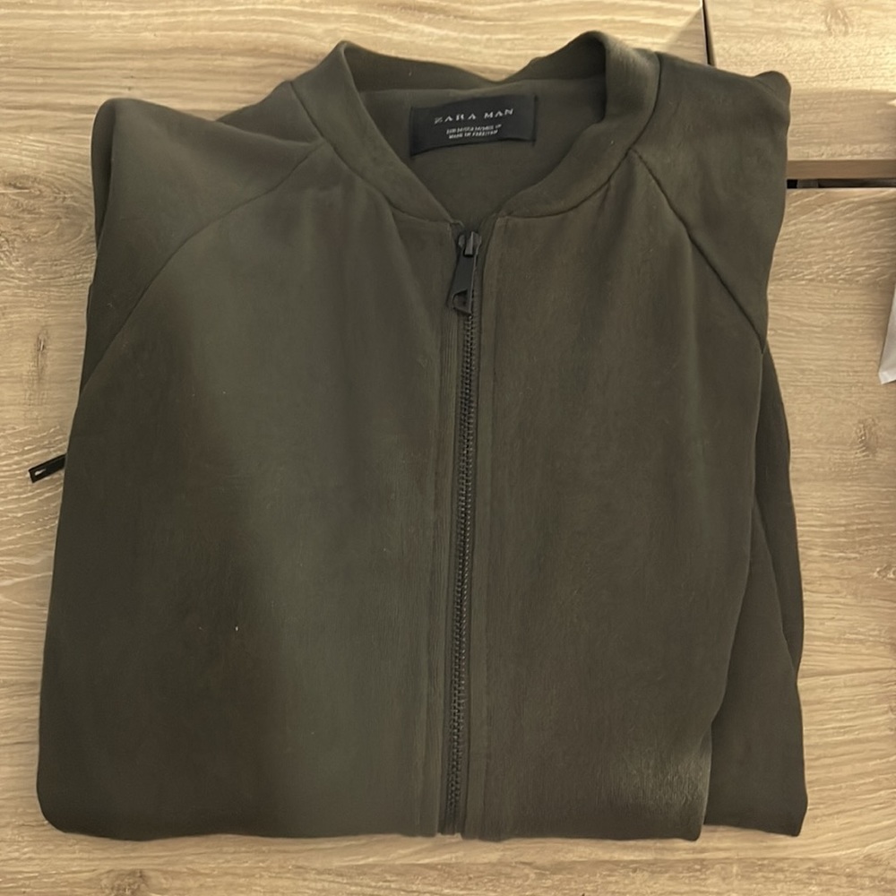 Men’s Green Zara Zip Up